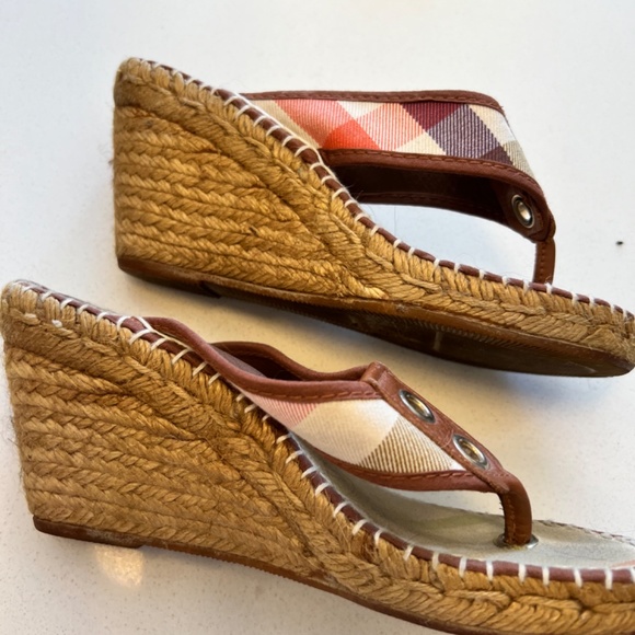 Burberry Wedges summer colours size 37 - Picture 4 of 8